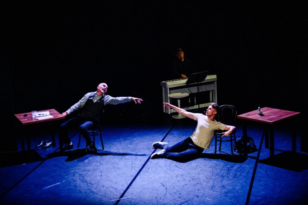 Time for theatre 2023: Relay of Generations, Andrzej Śledź and Filip Bieliński, photo by Waldek Stube.