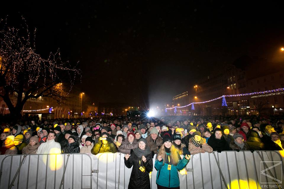 New Year's Eve in Poznań 2015.