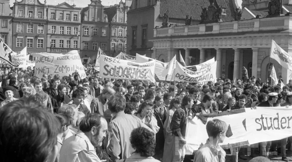 Long May weekend in Poznań: archival photo.