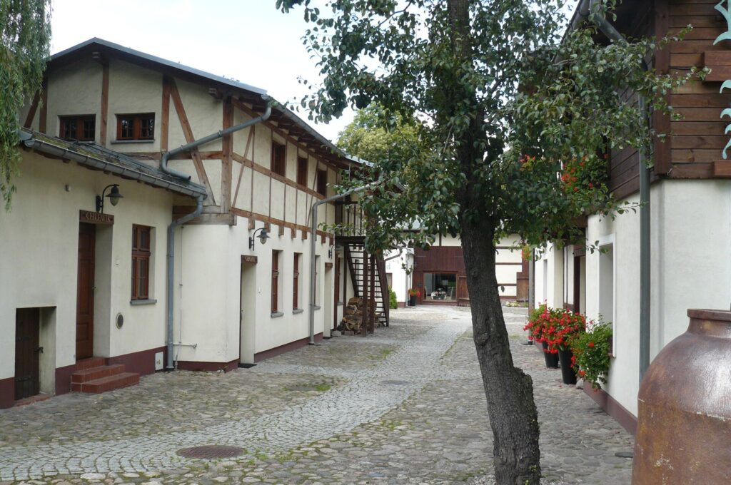 Remains of old Bamber settlements on Kościelna Street in Poznań Jeżyce - credit: MOs810, CC BY-SA 3.0