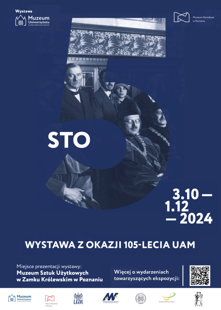 Sto 5 (One Hundred and Five) exhibition: official poster.