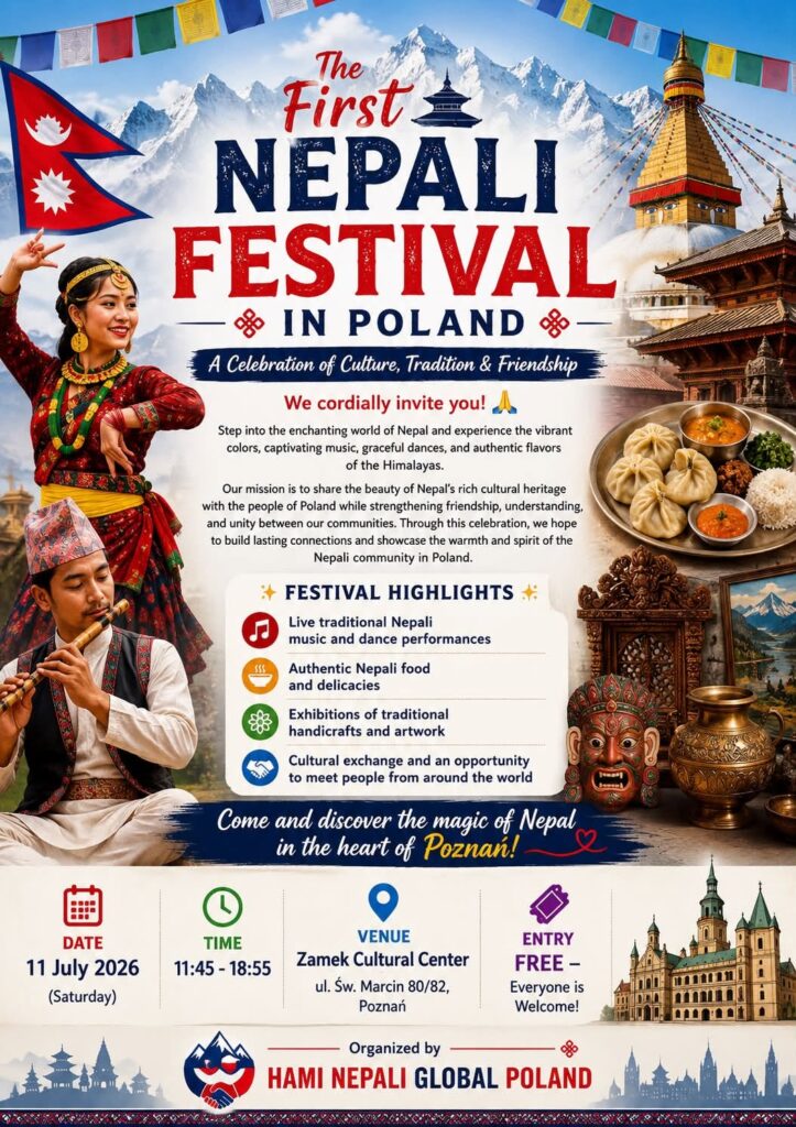 Nepali Festival Poznan Poster