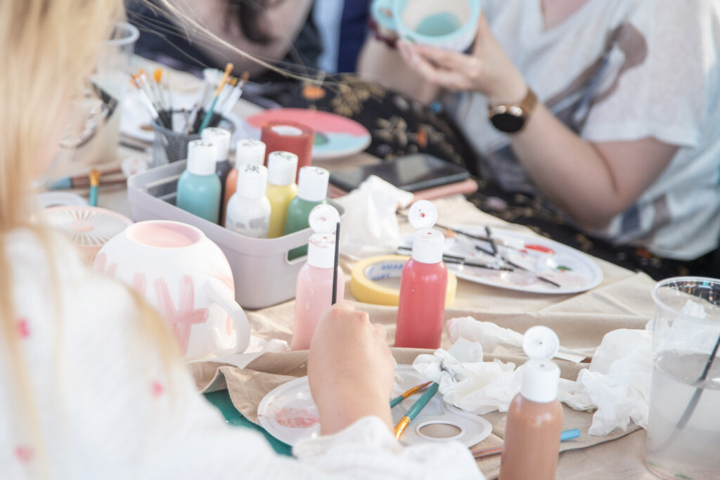 Ceramic Painting at Klub na Fali: A Relaxing Sunday Activity in Poznań