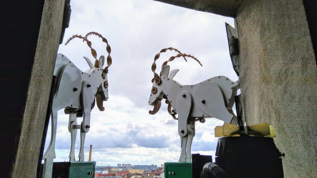 Poznań's mechanical goats