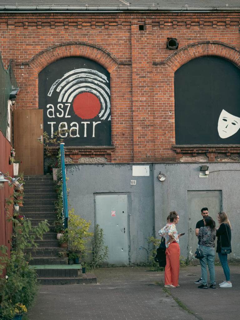 Outside the asz.teatr