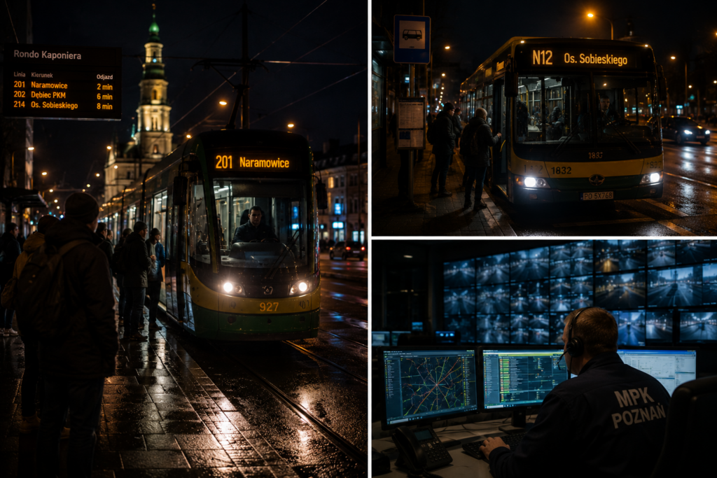 The People Who Keeps Poznań Running at Night