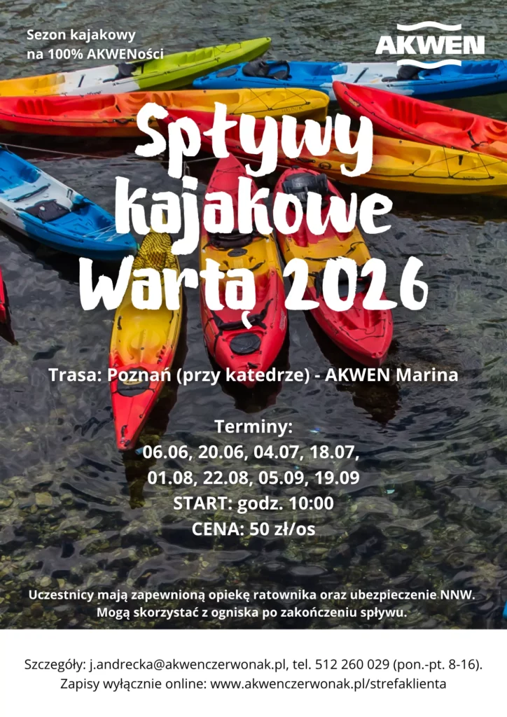 Warta River Kayak Trips 2026 Poster