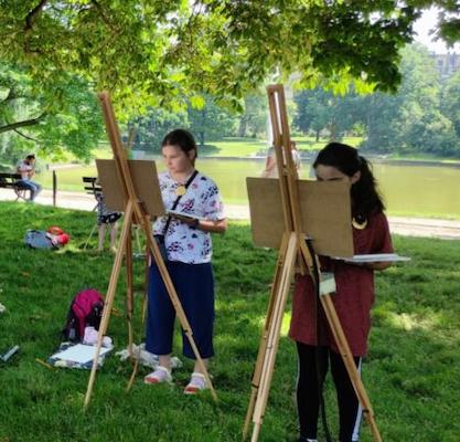Małe Formy Malarskie w Parku Wilsona Bring Free Open-Air Art to Poznań