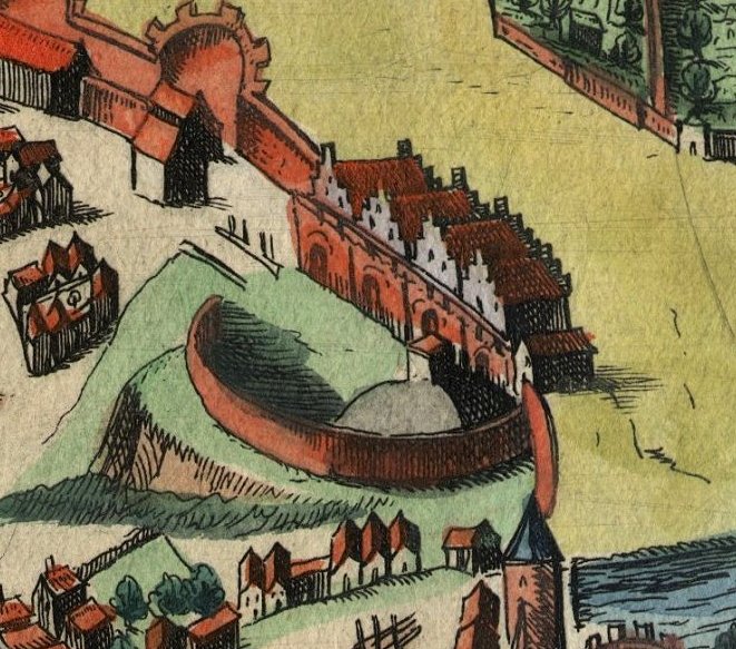 Poznań Royal Castle in its earlier days