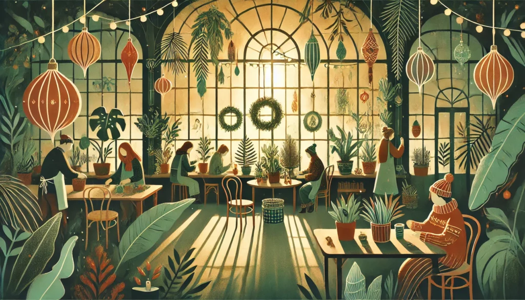 Poznań Palm House: Eco Workshops. AI generated image.