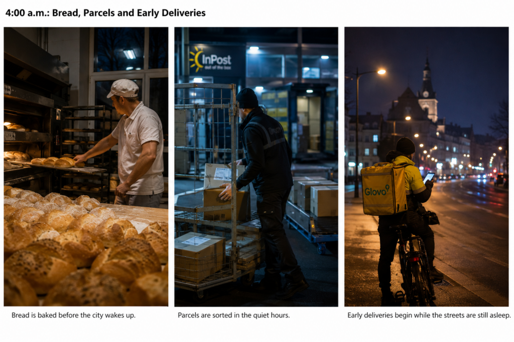 The People Who Keeps Poznań Running at Night