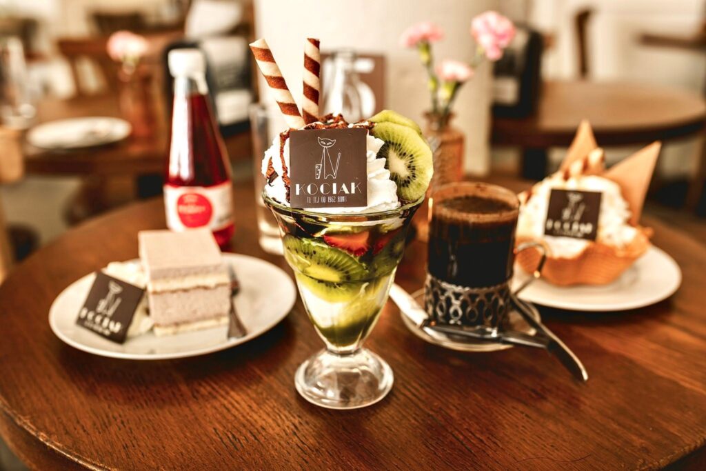 Legendary Cafe Kociak - Ice Cream Desserts