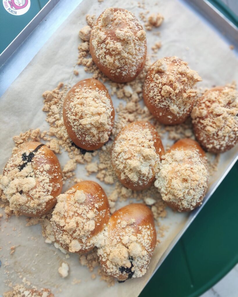 Blueberry buns - Masz Babo Placek