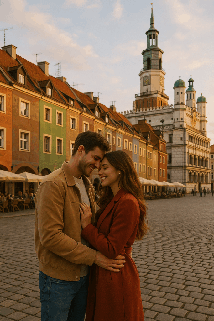 romantic places in Poznań