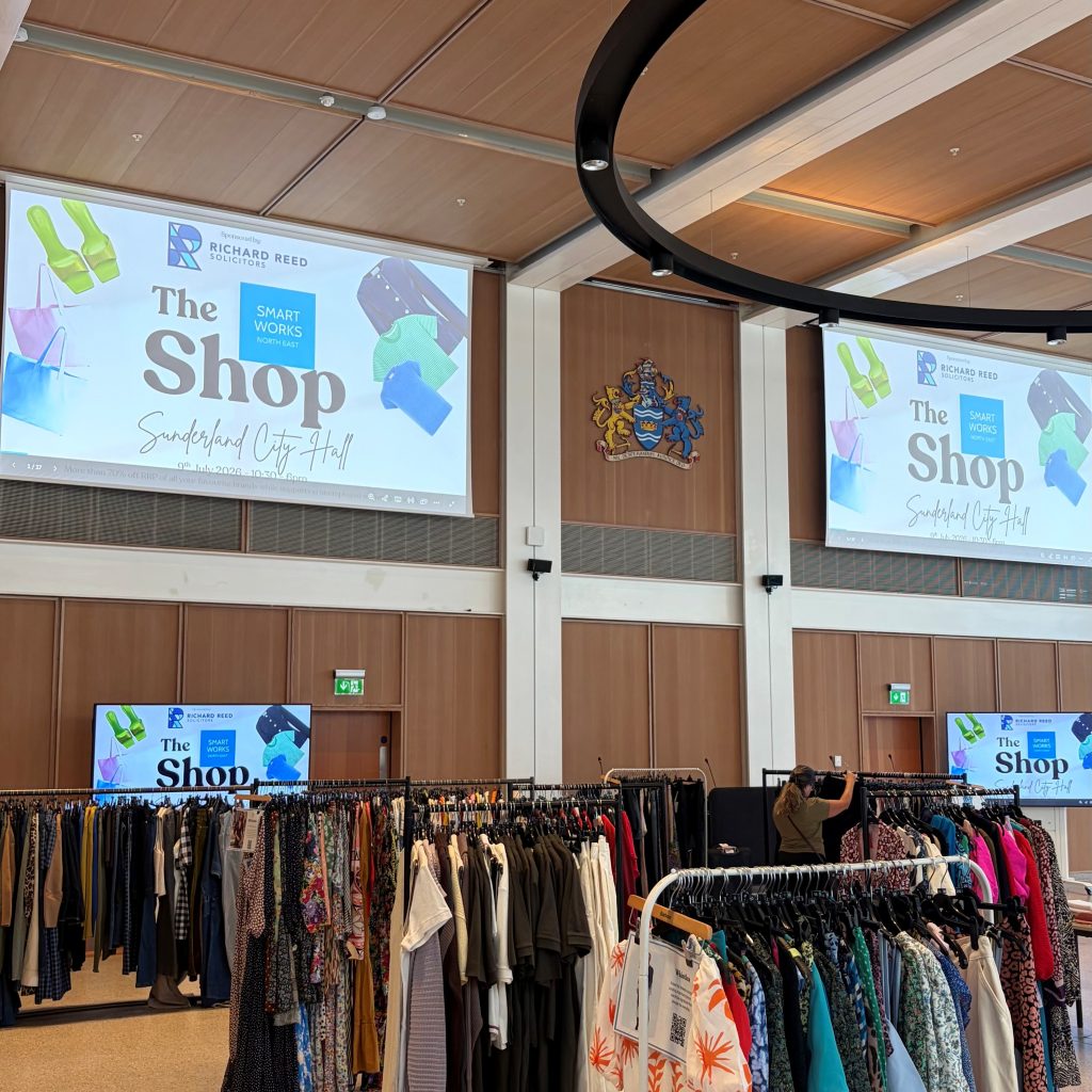 Sunderland Shoppers Support Smart Works North East Charity Sale