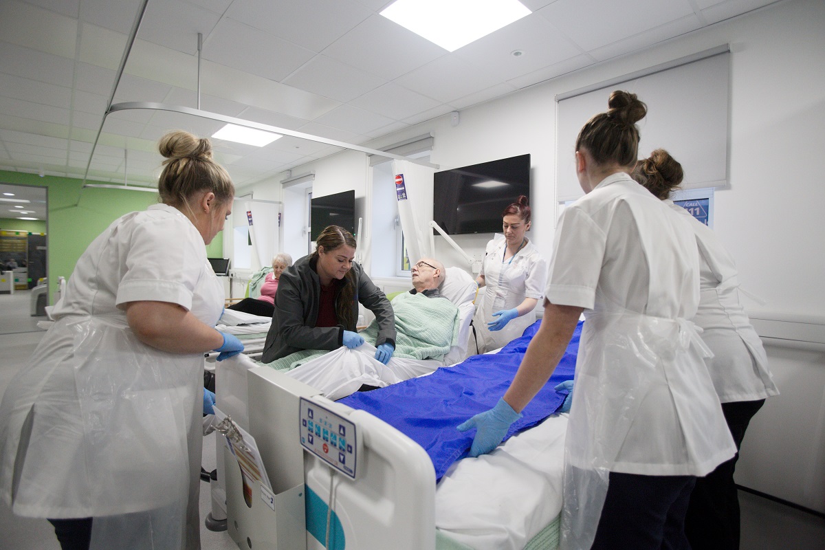 University of Sunderland student nurses