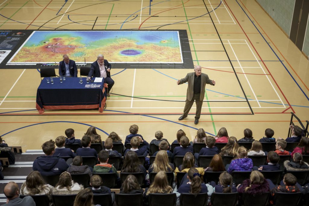 Son Of Austronaut Buzz Aldrin Inspiring The Next Generation In Sunderland