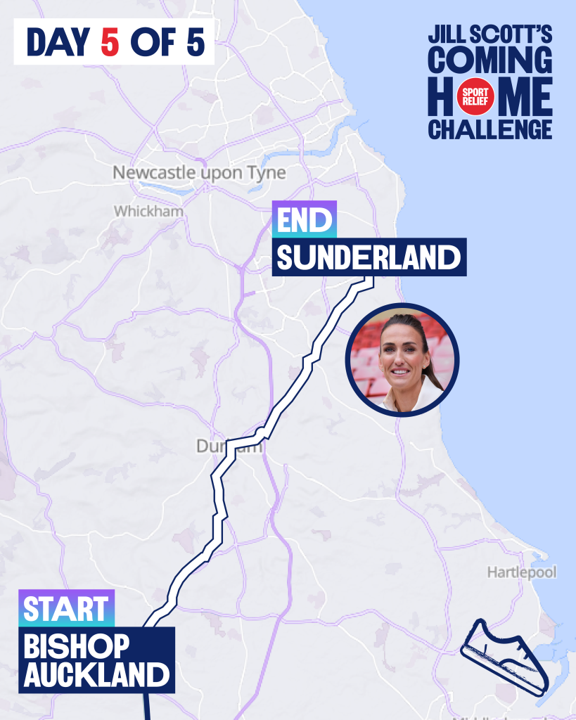 Sunderland Legend Jill Scott Calls on Community Support for Sport Relief Homecoming