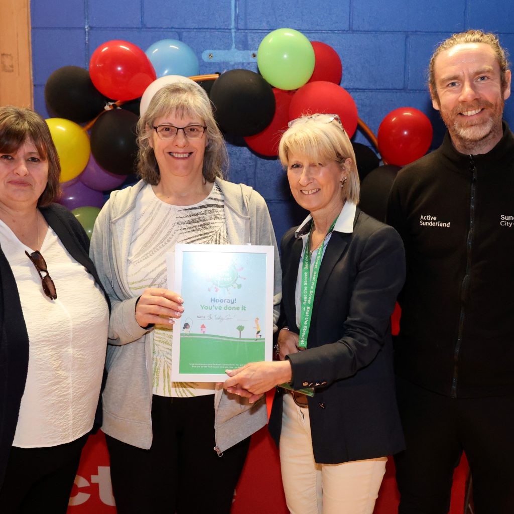 Sunderland Community Champions Rewarded Following Beat the Street Challenge