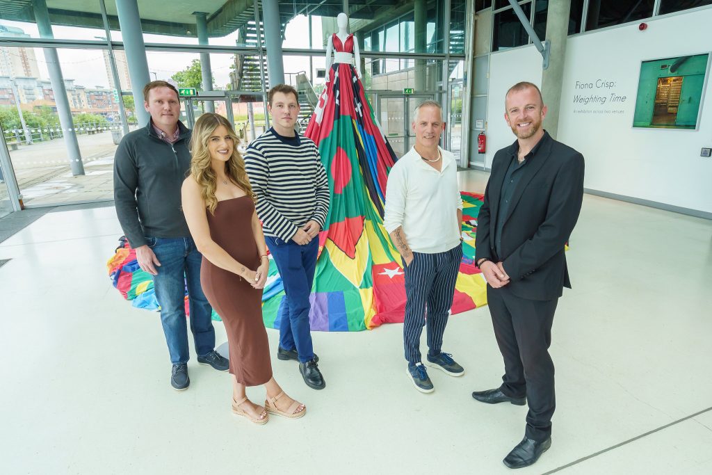 Amsterdam Rainbow Dress Unveiled in UK: A Symbolic Protest Against Homophobia