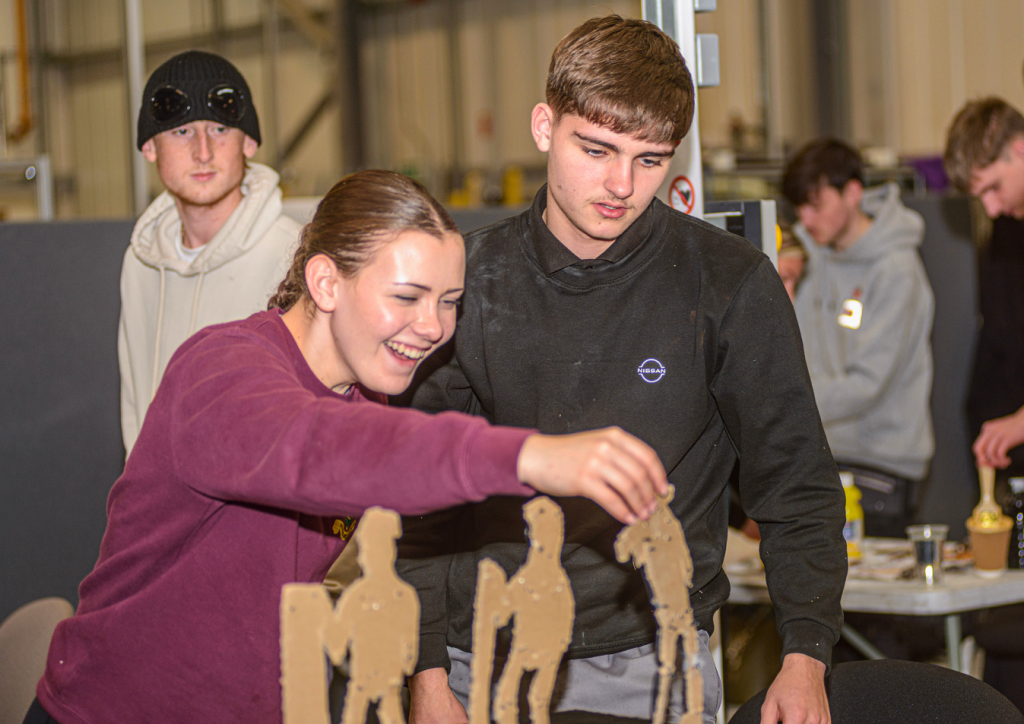 Nissan Apprentices Sculpt a Vision for Sunderland’s Seafront Future