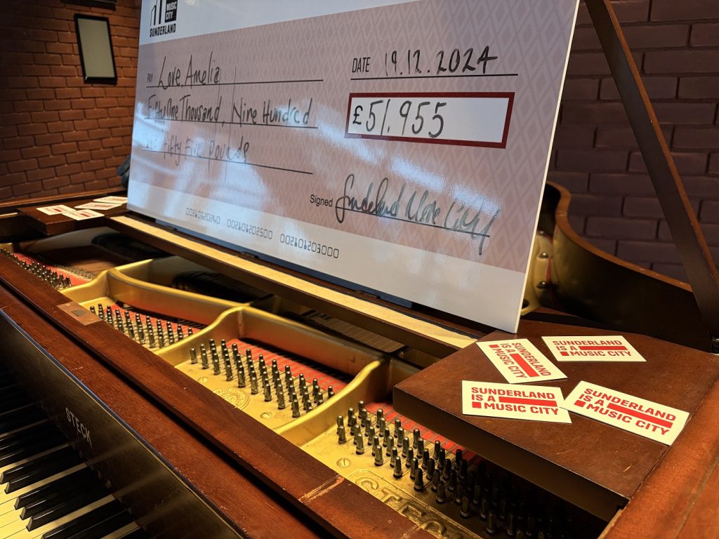 Sunderland Strikes a Chord with Guinness World Record Piano Relay