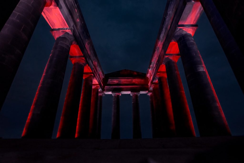 Sunderland Landmarks Light Up Red in Support of Anti-Racism Campaign