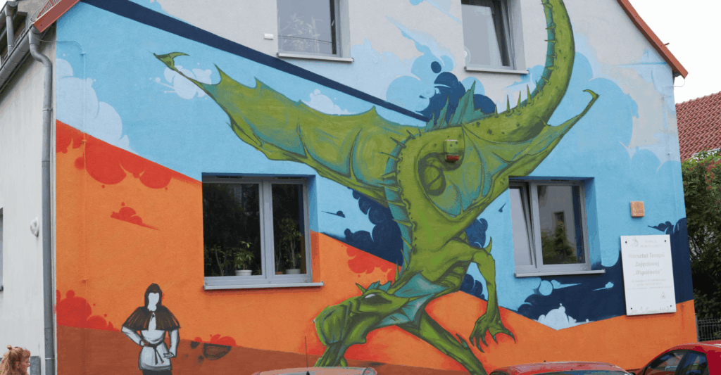 Legends of Wrocław: the dragon
