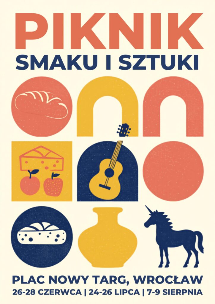 Piknik Smaku i Sztuki Wroclaw Event Poster - credit: Ręki Dzieła Fest