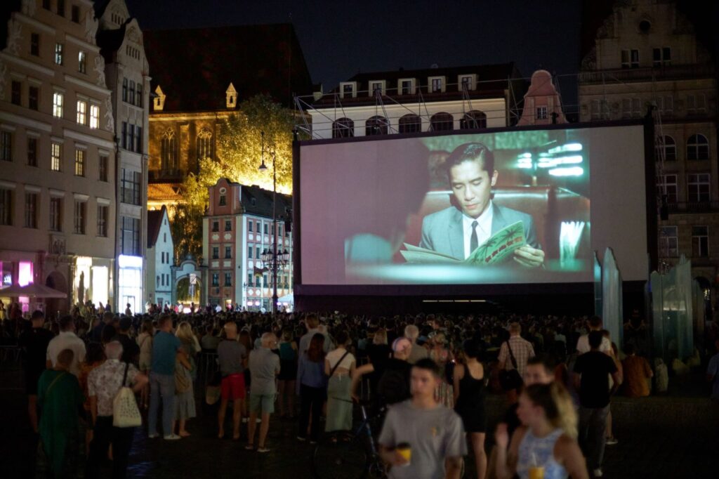 The magic of Wrocław outdoor cinemas 2025.