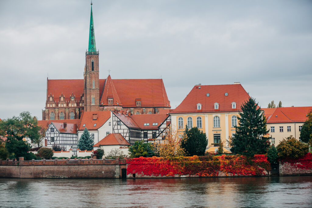 Cathedral Island in Wrocław